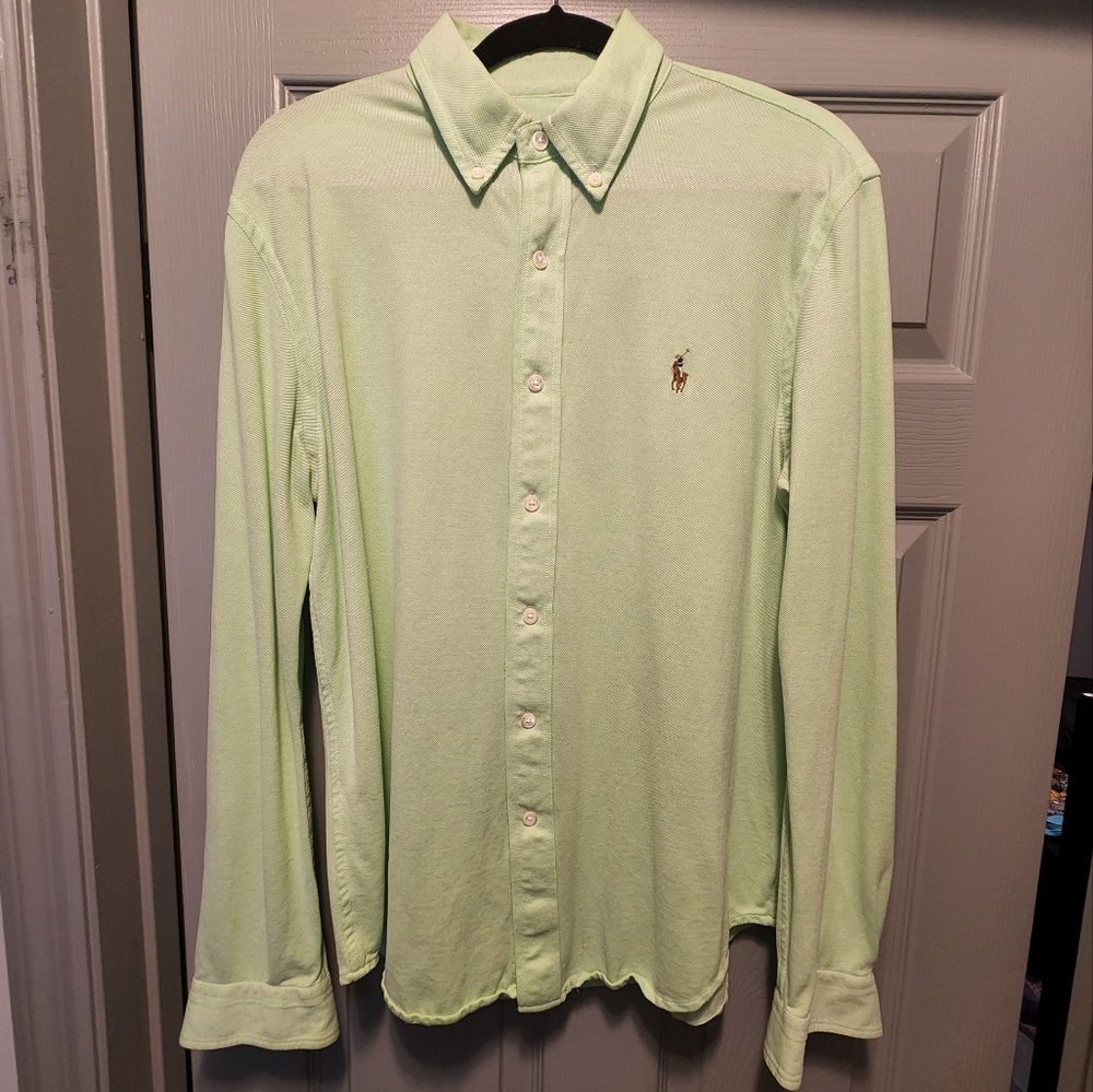 Long sleeve Men's Polo shirt